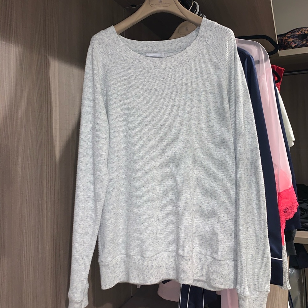 TNA “Andrews Thermal” waffle shirt